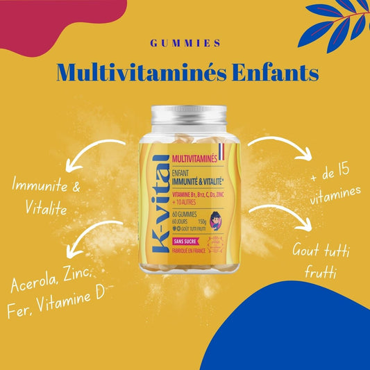 Gummies Multivitaminés Enfant