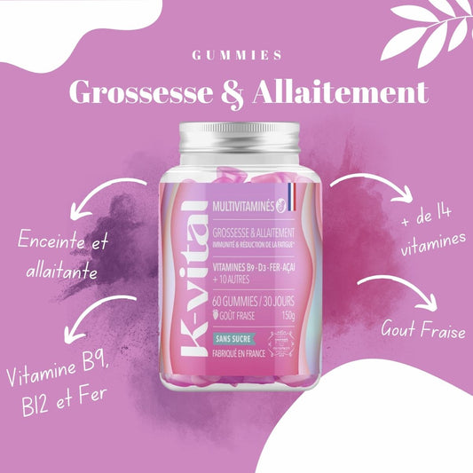Gummies Multivitaminés Femme Enceinte & Allaitante