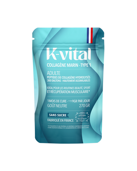 Collagène Marin K-Vital pour la repousse des cheveux