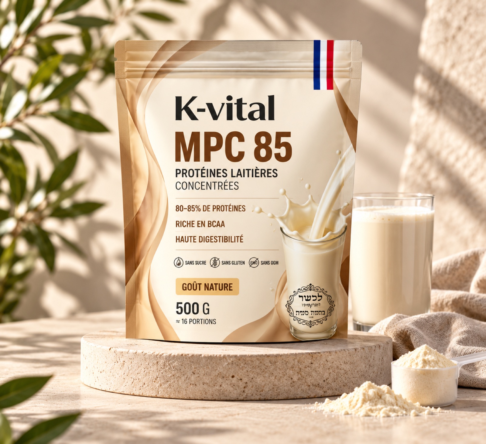 MPC 85 — Protéines Laitières Concentrées, Goût Nature